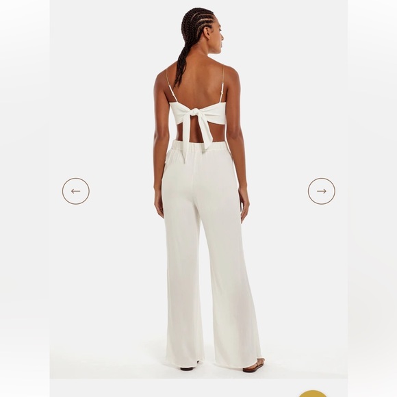 ViX White Daniela Pants Medium. - Picture 5 of 9